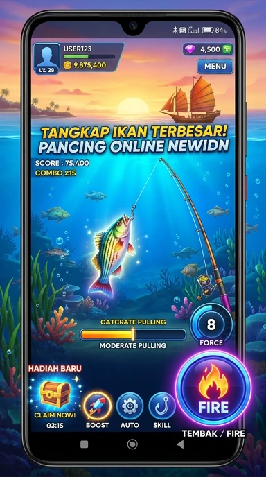 Tampilan antarmuka pengguna di pusat unduh newidn.